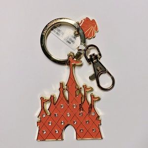 Disney castle key ring